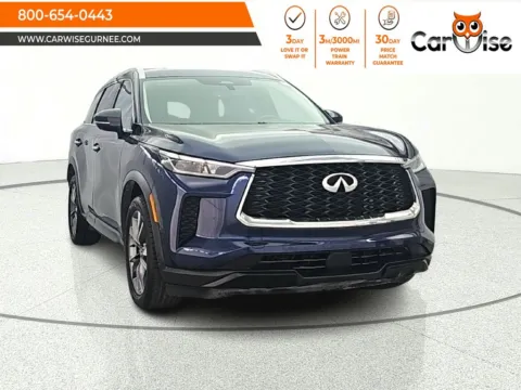 Blue 2023 INFINITI QX60 LUXE for sale in Gurnee, IL