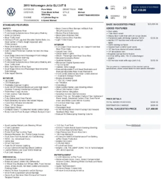 Another view of 2019 Volkswagen Jetta GLI 2.0T Autobahn for sale in Gurnee, IL at CarWise Gurnee