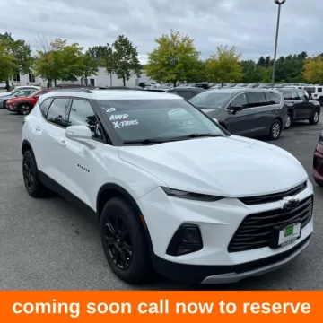 White 2020 Chevrolet Blazer LT for sale in Gurnee, IL