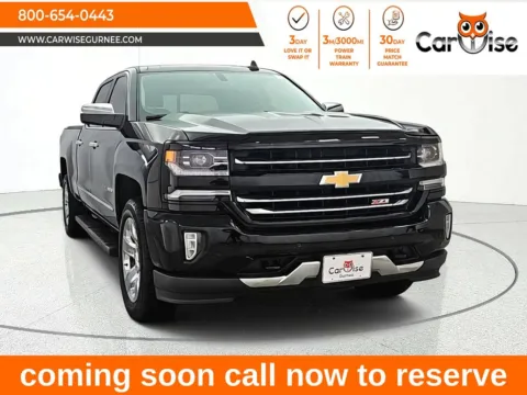 Black 2018 Chevrolet Silverado 1500 LTZ for sale in Gurnee, IL