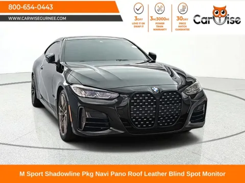 Black 2021 BMW 4 Series M440i xDrive for sale in Gurnee, IL