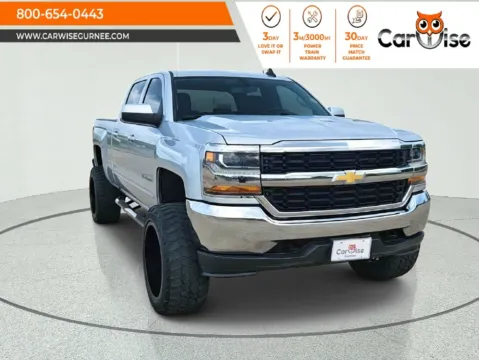 Silver 2017 Chevrolet Silverado 1500 LT for sale in Gurnee, IL