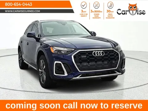 Blue 2022 Audi Q5 45 S line Premium Plus for sale in Gurnee, IL