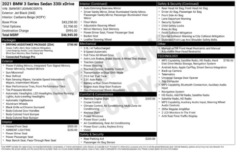 Another view of 2021 BMW 3 Series 330i xDrive for sale in Gurnee, IL at CarWise Gurnee