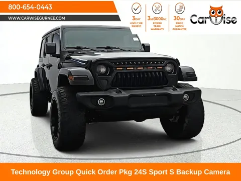 Black 2020 Jeep Wrangler Unlimited Sport S for sale in Gurnee, IL