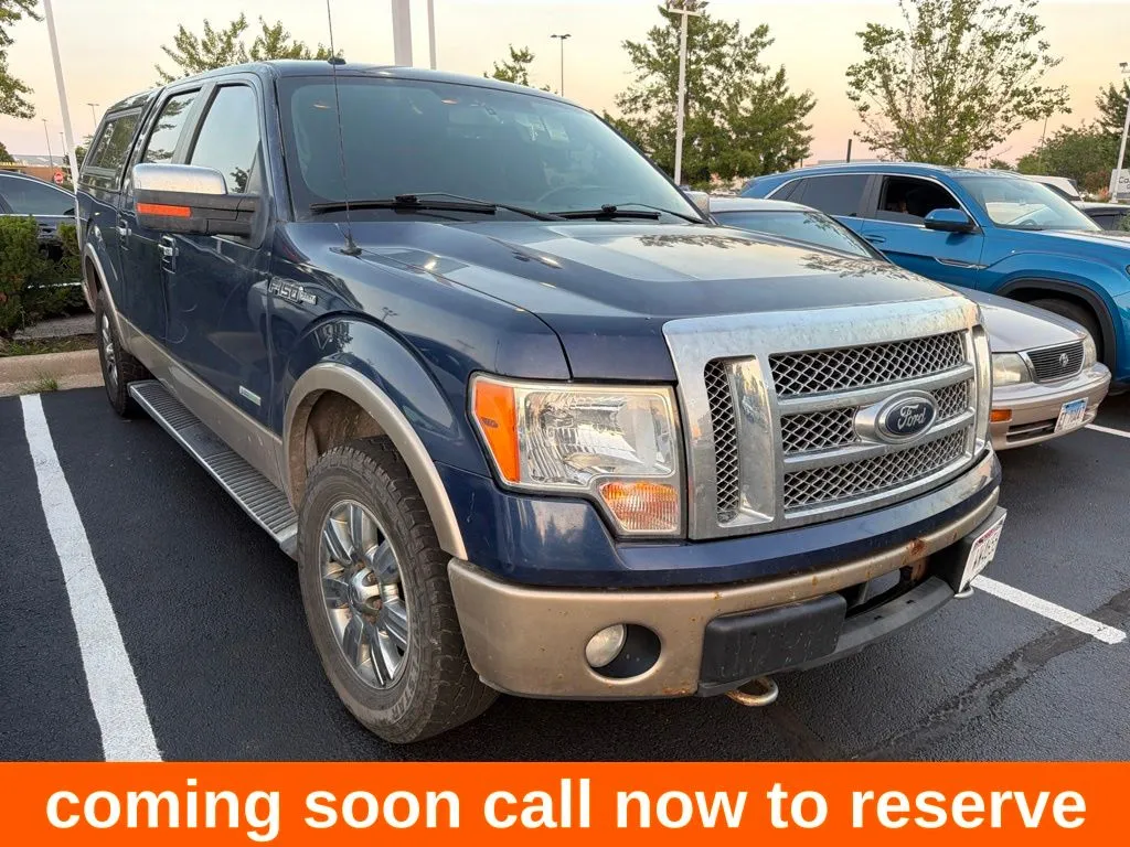 Blue 2012 Ford F-150 Lariat for sale in Gurnee, IL
