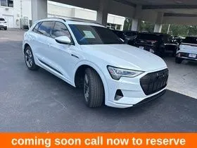 White 2019 Audi e-tron Premium Plus for sale in Gurnee, IL