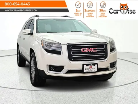White 2013 GMC Acadia SLT-2 for sale in Gurnee, IL