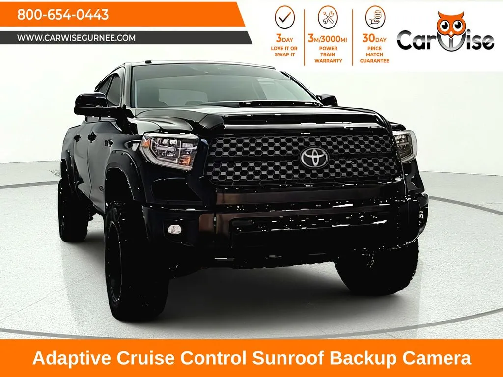 Black 2018 Toyota Tundra SR5 for sale in Gurnee, IL