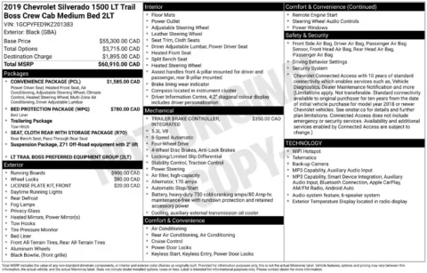 Another view of 2019 Chevrolet Silverado 1500 LT Trail Boss for sale in Gurnee, IL at CarWise Gurnee