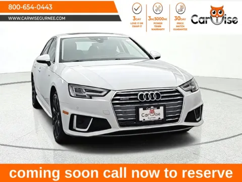 White 2019 Audi A4 2.0T Premium Plus for sale in Gurnee, IL