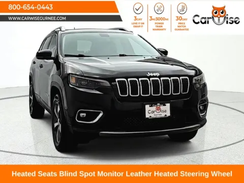 Black 2019 Jeep Cherokee Limited for sale in Gurnee, IL