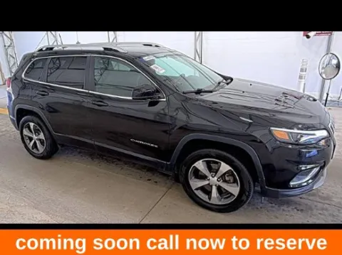 Black 2019 Jeep Cherokee Limited for sale in Gurnee, IL