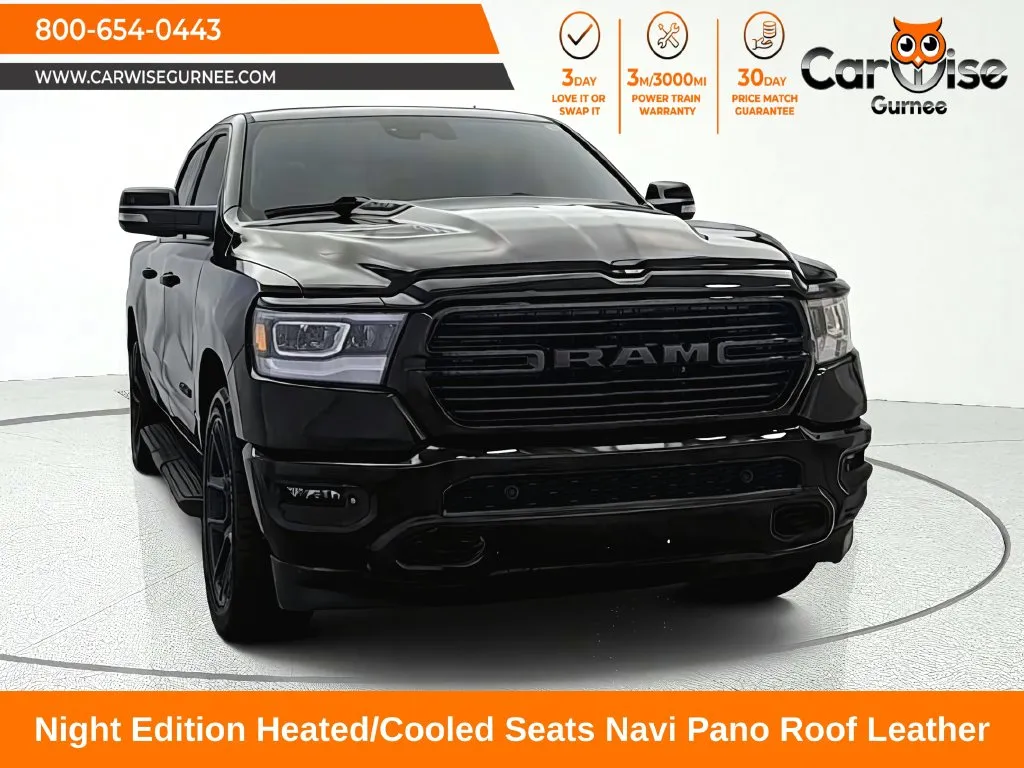 Black 2023 Ram 1500 Laramie for sale in Gurnee, IL