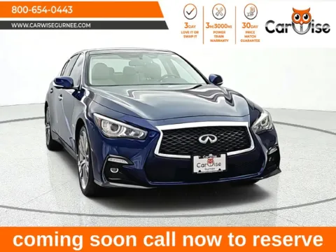 Blue 2019 INFINITI Q50 Sport for sale in Gurnee, IL