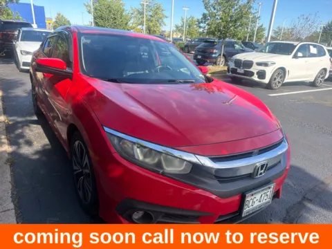 Red 2017 Honda Civic EX-L for sale in Gurnee, IL