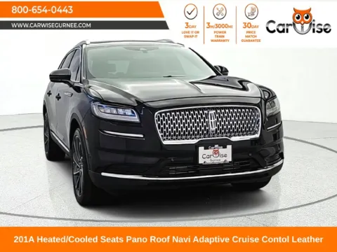 Black 2022 Lincoln Nautilus Reserve for sale in Gurnee, IL