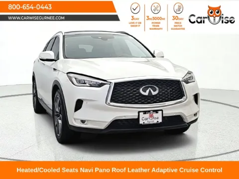 White 2021 INFINITI QX50 Autograph for sale in Gurnee, IL