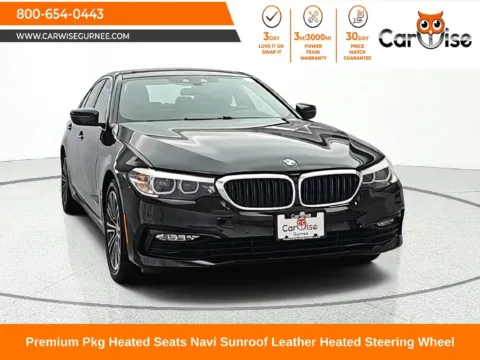Black 2018 BMW 5 Series 530e xDrive iPerformance for sale in Gurnee, IL