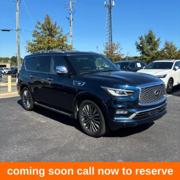 Blue 2021 INFINITI QX80 Sensory for sale in Gurnee, IL