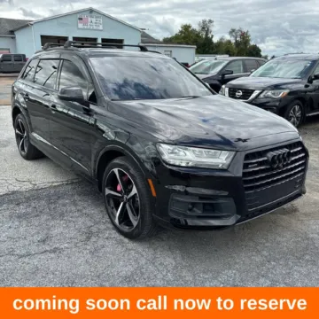 Black 2019 Audi Q7 55 Prestige for sale in Gurnee, IL