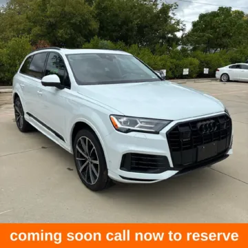 White 2021 Audi Q7 55 Premium Plus for sale in Gurnee, IL