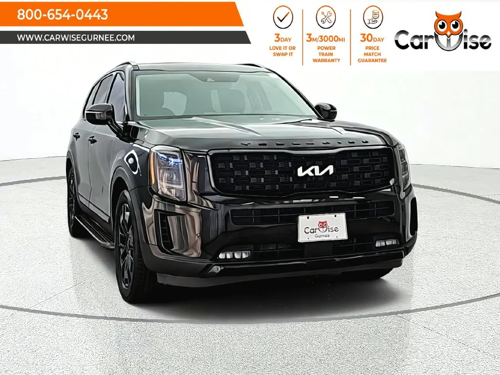Black 2022 Kia Telluride SX for sale in Gurnee, IL