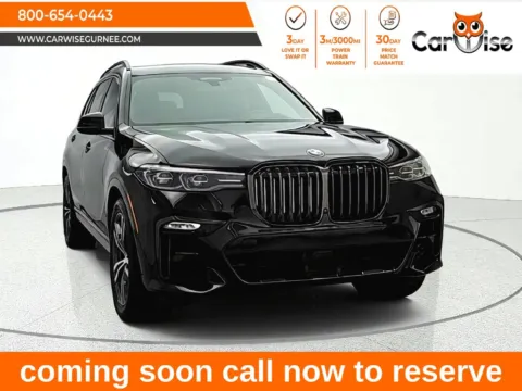 Black 2021 BMW X7 xDrive40i for sale in Gurnee, IL