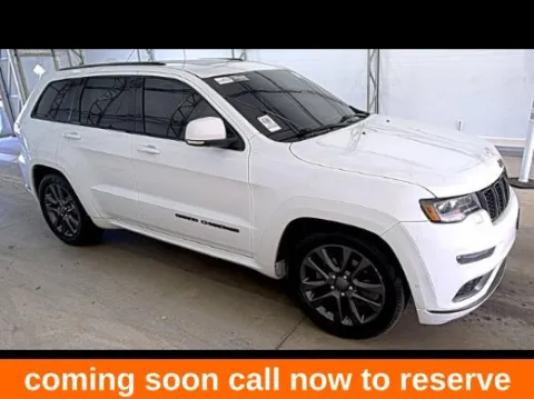 White 2018 Jeep Grand Cherokee Overland for sale in Gurnee, IL