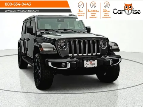 Gray 2021 Jeep Wrangler Unlimited Sahara 4xe for sale in Gurnee, IL