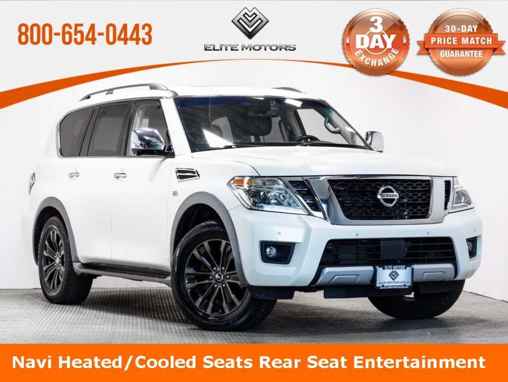 Used 2017 Nissan Armada Platinum for sale in Gurnee, IL at CarWise