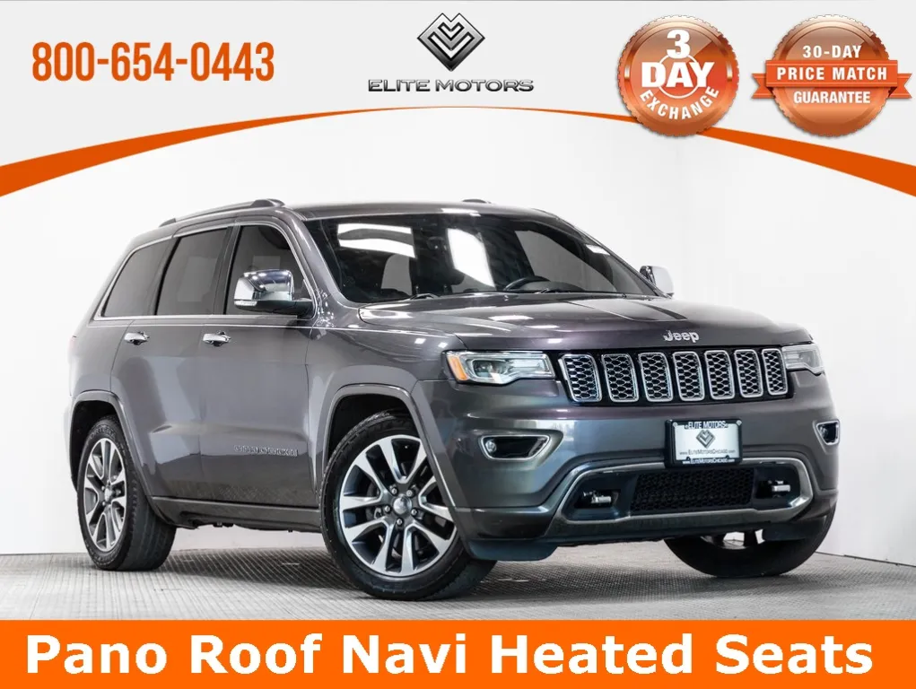 2018 Jeep Grand Cherokee Overland for sale in Gurnee, IL