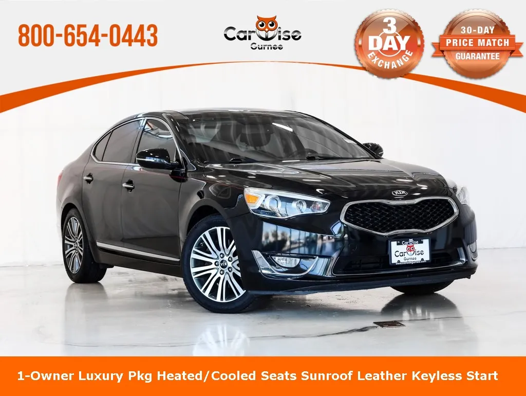 Black 2014 Kia Cadenza Premium for sale in Gurnee, IL