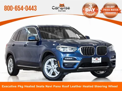 Blue 2020 BMW X3 xDrive30i for sale in Gurnee, IL