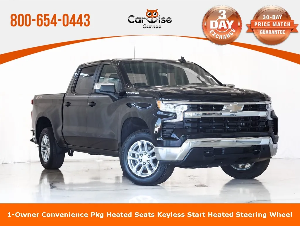 Black 2022 Chevrolet Silverado 1500 LT for sale in Gurnee, IL