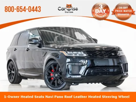 Black 2018 Land Rover Range Rover Sport Supercharged for sale in Gurnee, IL