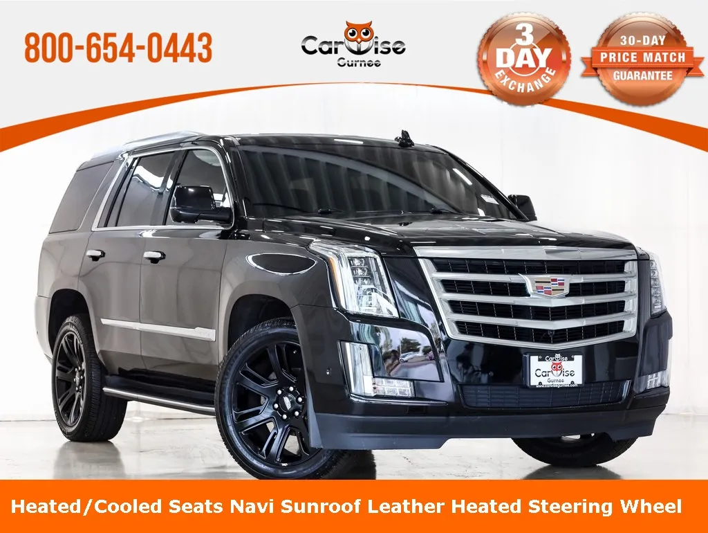 Black 2017 Cadillac Escalade Luxury for sale in Gurnee, IL