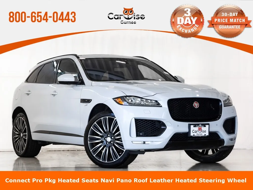 White 2020 Jaguar F-PACE 25t Checkered Flag for sale in Gurnee, IL
