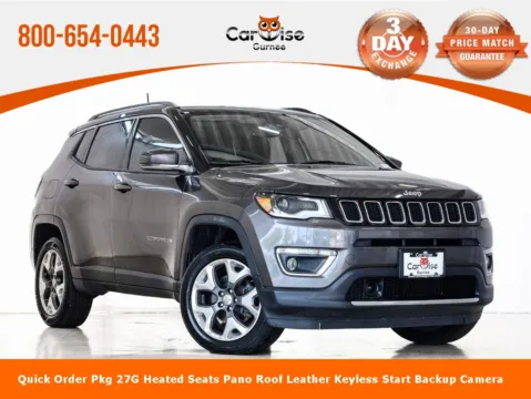 Gray 2018 Jeep Compass Limited for sale in Gurnee, IL