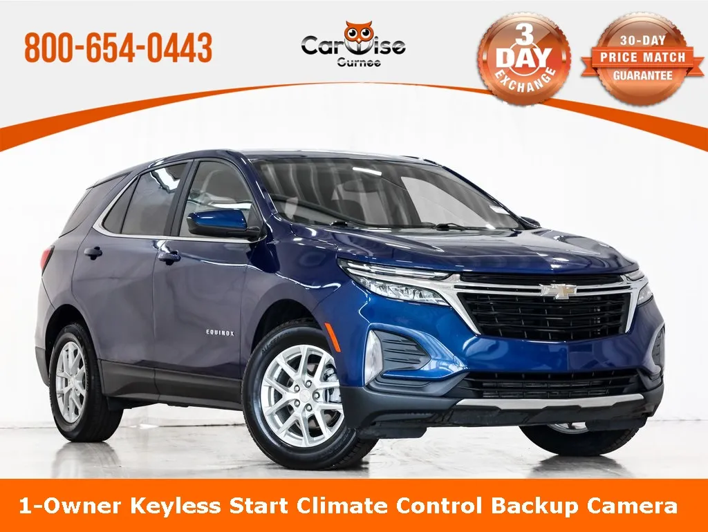 Blue 2022 Chevrolet Equinox LT for sale in Gurnee, IL
