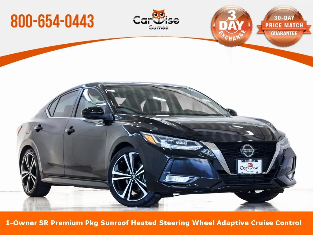Black 2021 Nissan Sentra SR for sale in Gurnee, IL