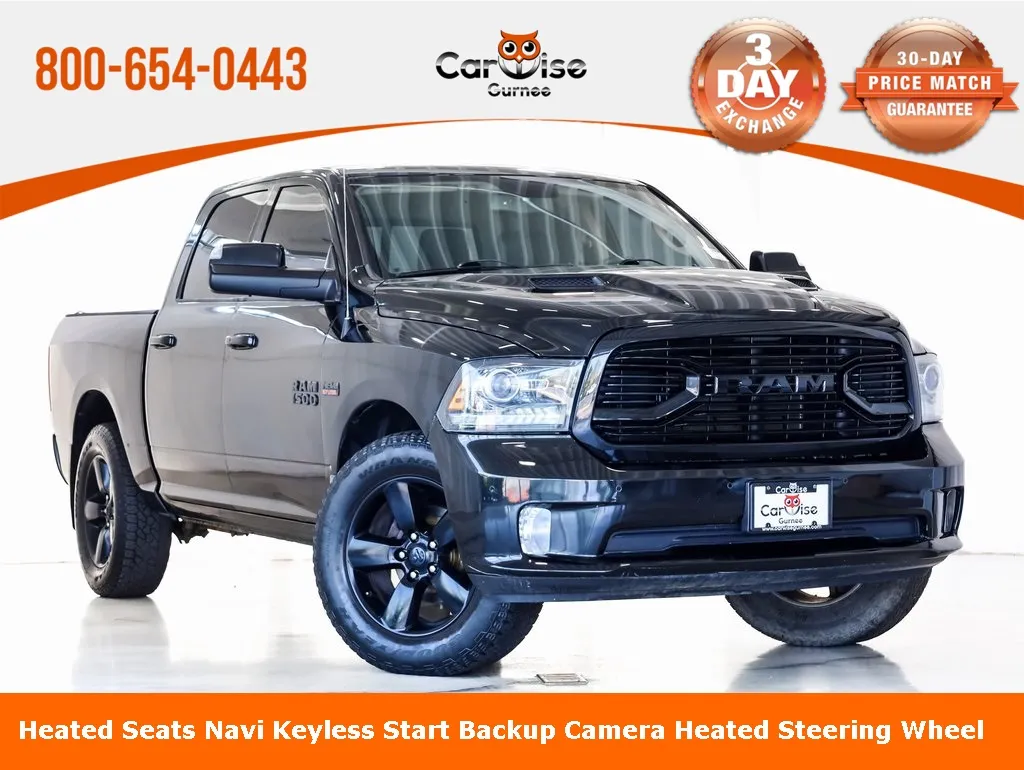 Black 2018 Ram 1500 Sport for sale in Gurnee, IL