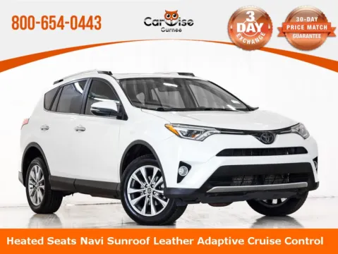 White 2016 Toyota RAV4 Limited for sale in Gurnee, IL