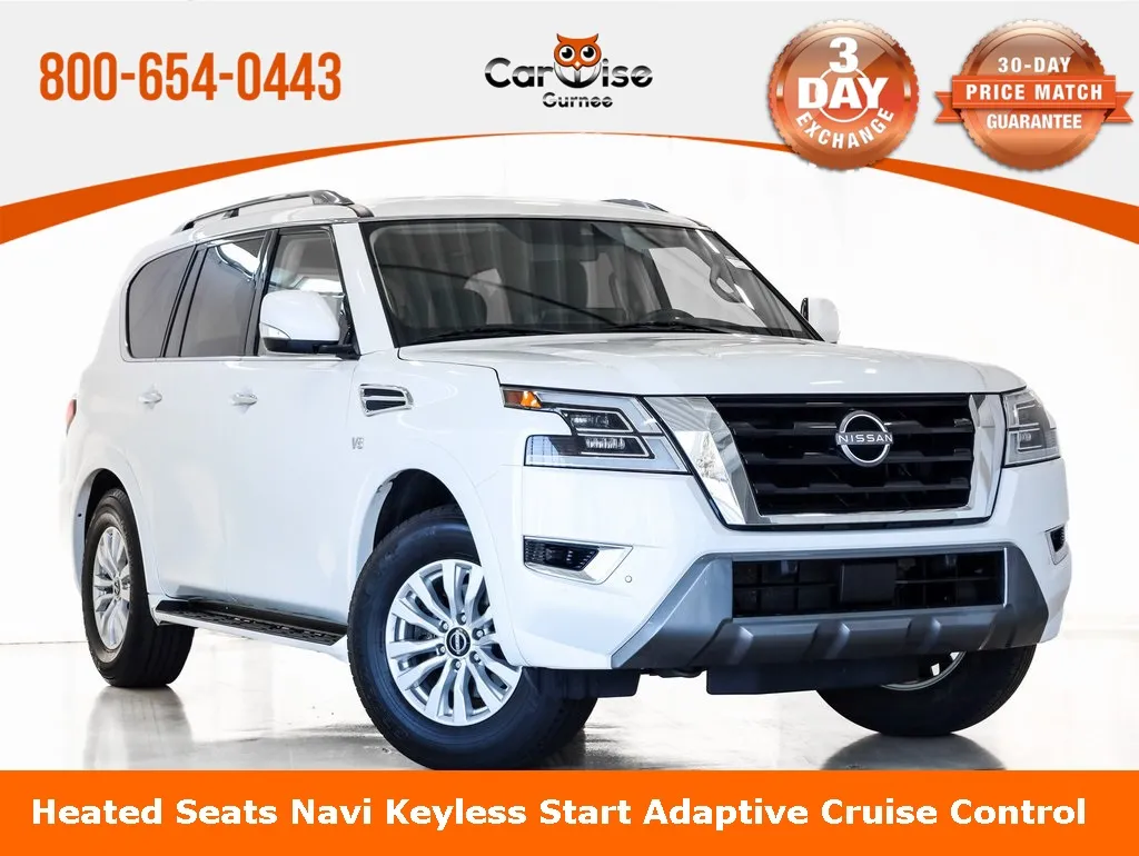 White 2021 Nissan Armada SV for sale in Gurnee, IL