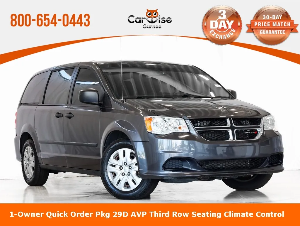 Gray 2016 Dodge Grand Caravan AVP for sale in Gurnee, IL