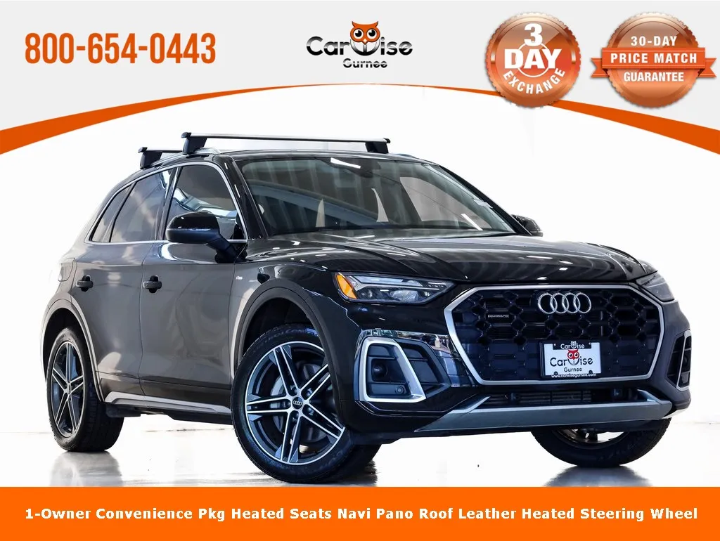Black 2021 Audi Q5 e 55 Premium for sale in Gurnee, IL