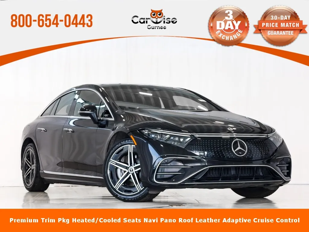 Black 2022 Mercedes-Benz EQS 580 for sale in Gurnee, IL