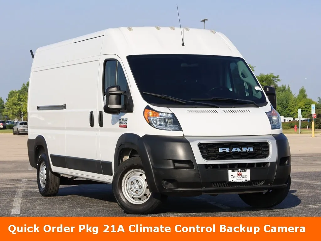 White 2021 Ram ProMaster 2500 High Roof for sale in Gurnee, IL
