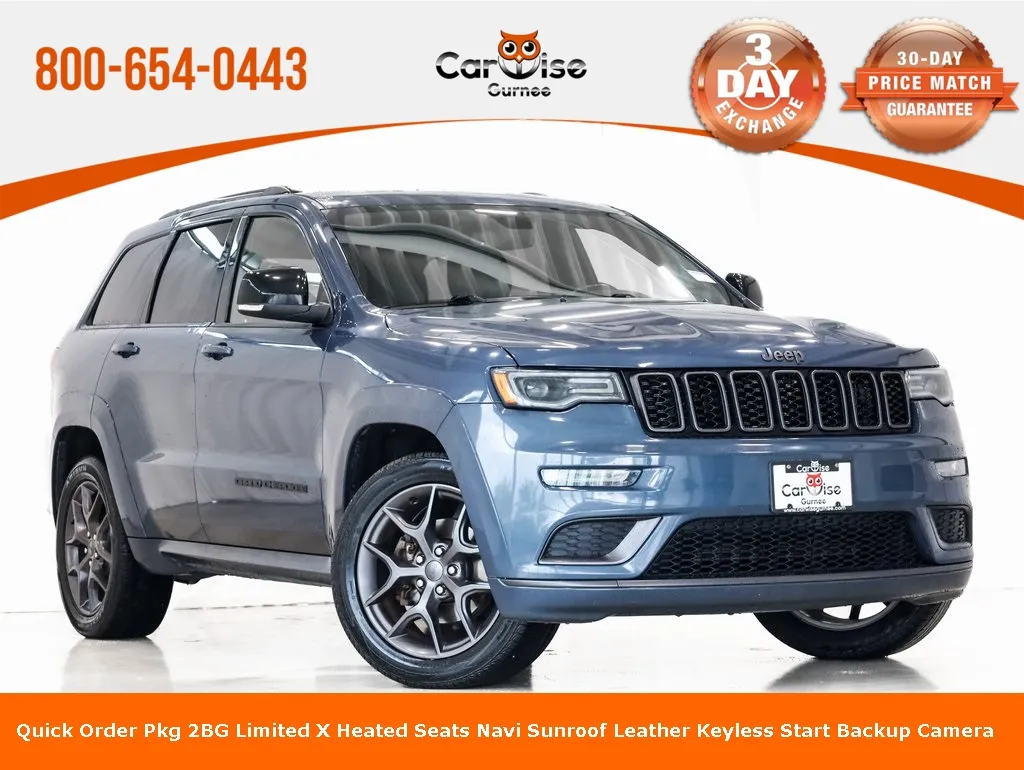 Blue 2020 Jeep Grand Cherokee Limited X for sale in Gurnee, IL