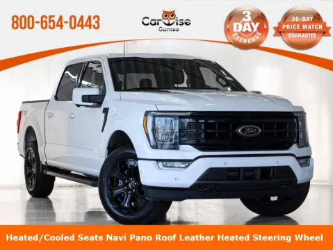 White 2022 Ford F-150 Lariat for sale in Gurnee, IL